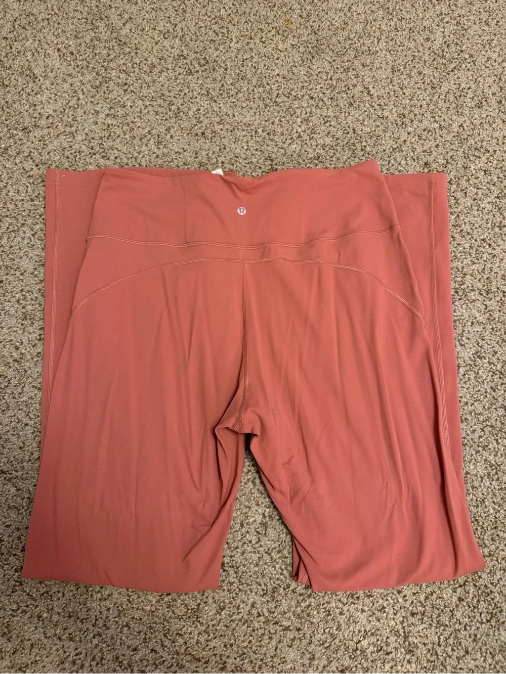 Lululemon Groove High Rise Flared Leggings in Briar Rose